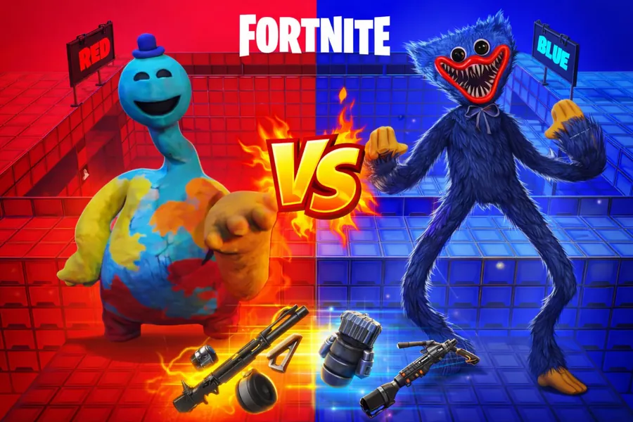 Wuggy Map Fortnite island